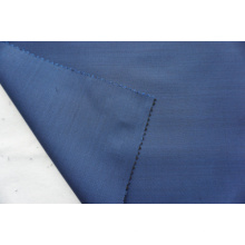 Satain Tejido tejido de lana azul